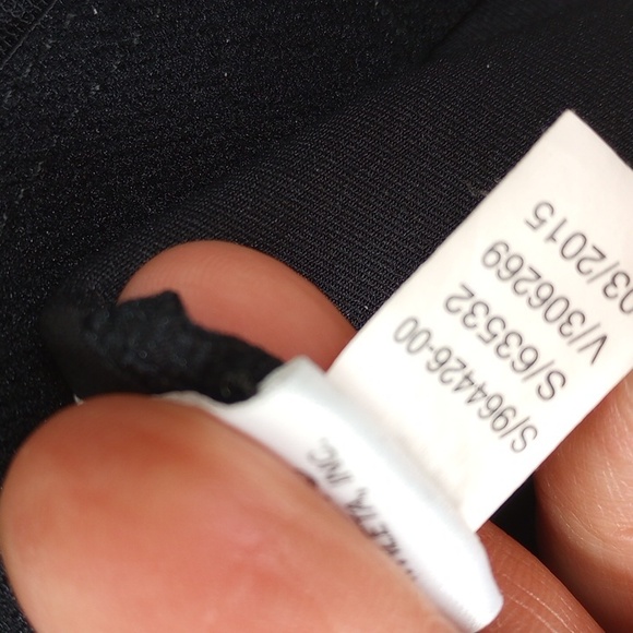 Athleta Black Kiki Halter Swim Dress Women's size Medium - Picture 16 of 16